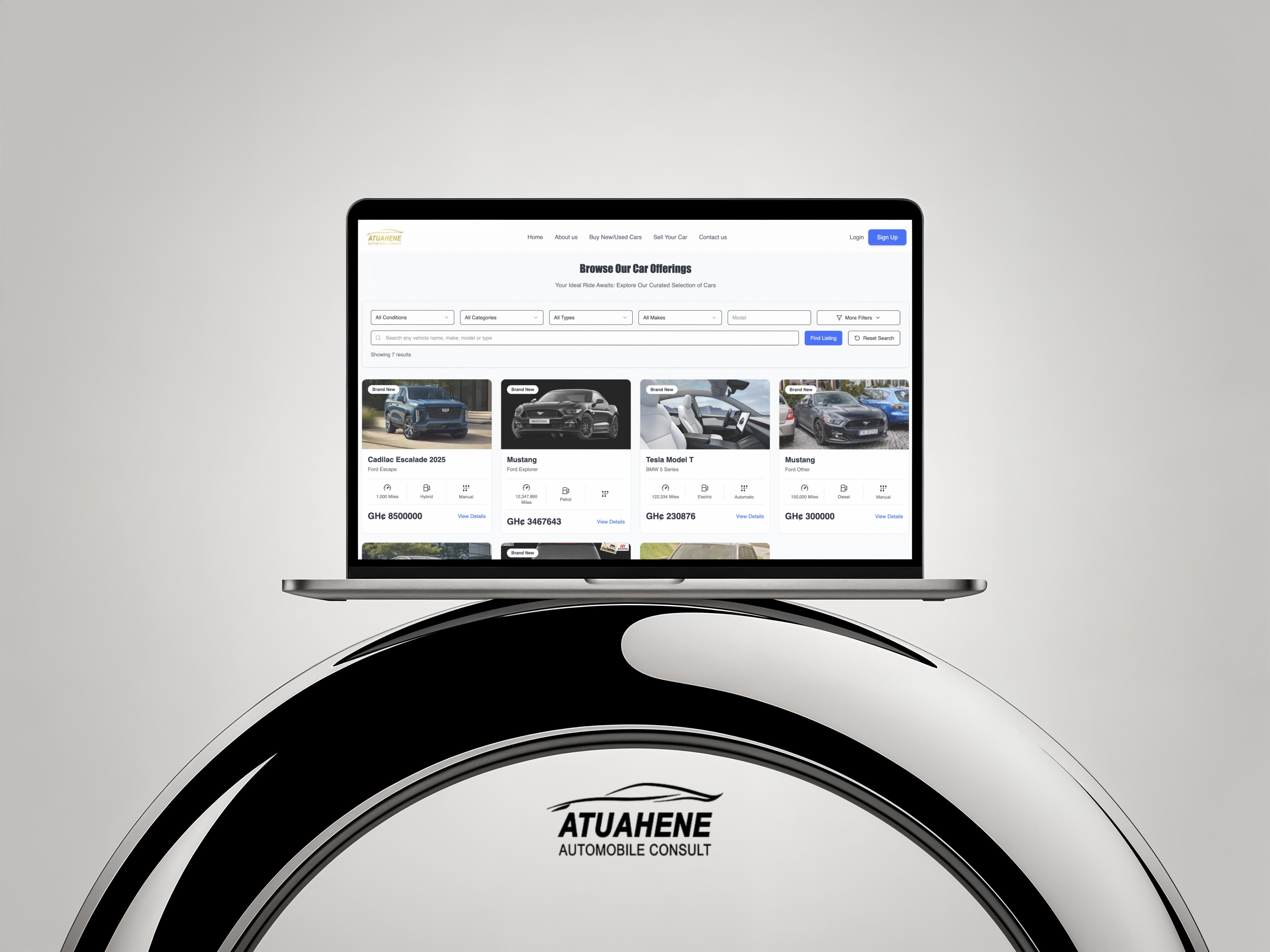 Atuahene Automobile Car Showcase