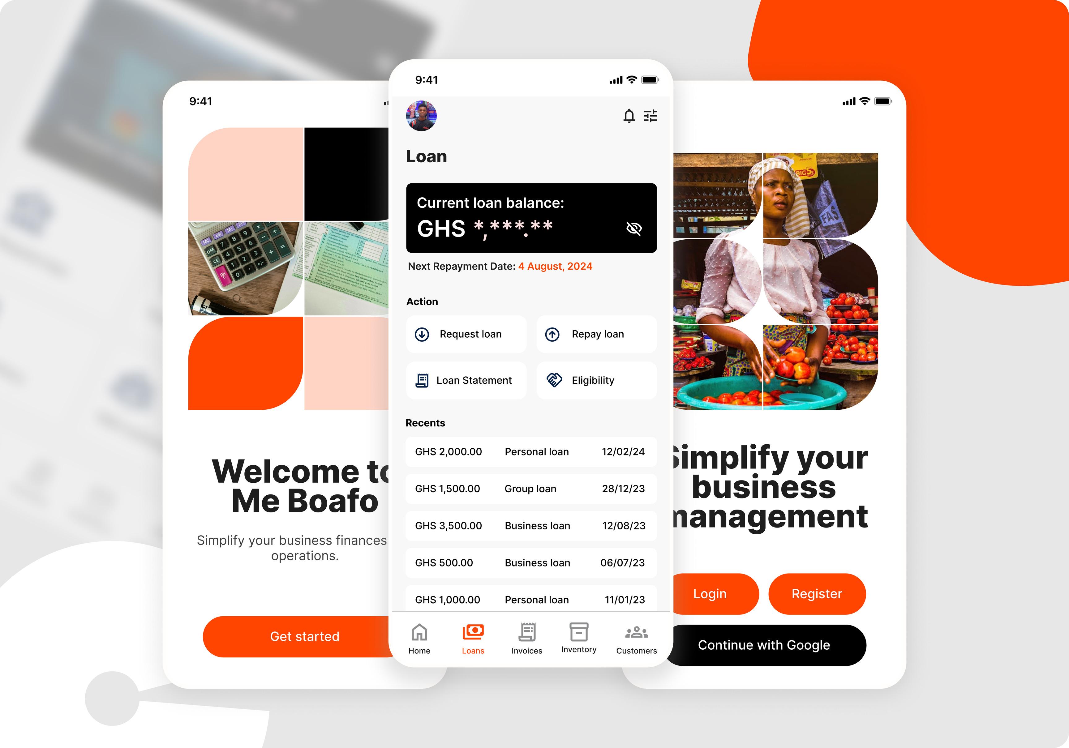 Me Boafo Loan App Redesign